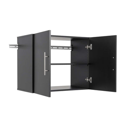 Hangups 30 Upper Storage Cabinet - Noir|Armoire supérieure de rangement HangUps de 30 po - noire