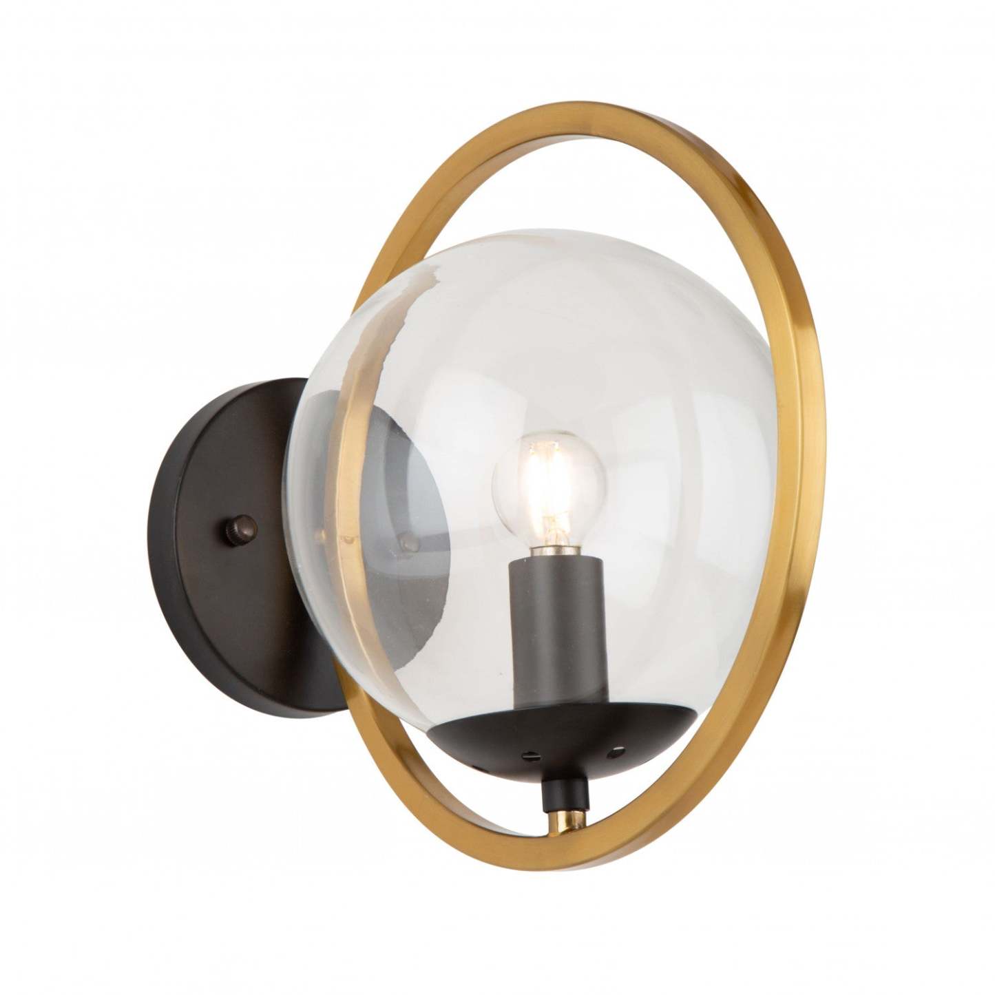 Applique murale Lugano à 1 ampoule | Lugano 1-Light Wall Light Sconce | D06H7REK