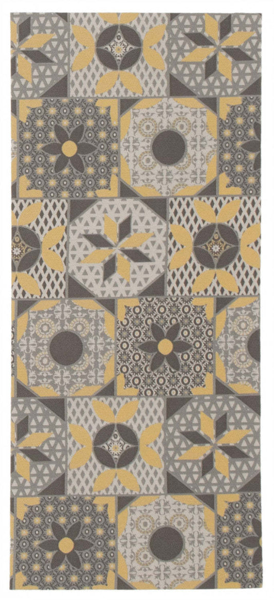 Tapis Bellezza Gris 2'2 x 6'0 - S de 2|Carpette Bellezza grise 2 pi 2 po x 6 pi 0 po - Ensemble de 2|D211WSKK