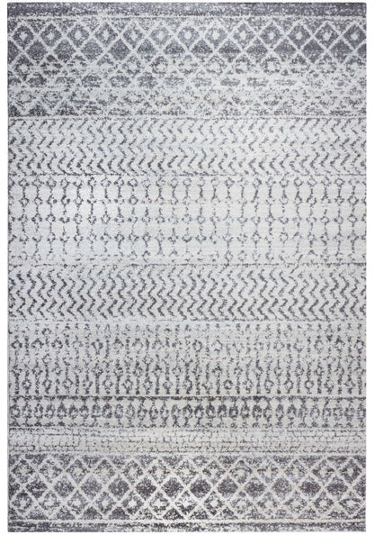 Tapis Roma Safi Gris 4x6 | Carpette Roma Safi grise 4 x 6 | D80GVEWS