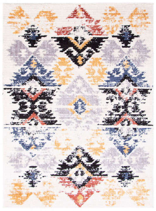 Tapis Paloma Kashkuli blanc - 8'0 x 10'0|Carpette Paloma Kashkuli blanche - 8 pi 0 po x 10 pi 0 po|D86FXX6Z