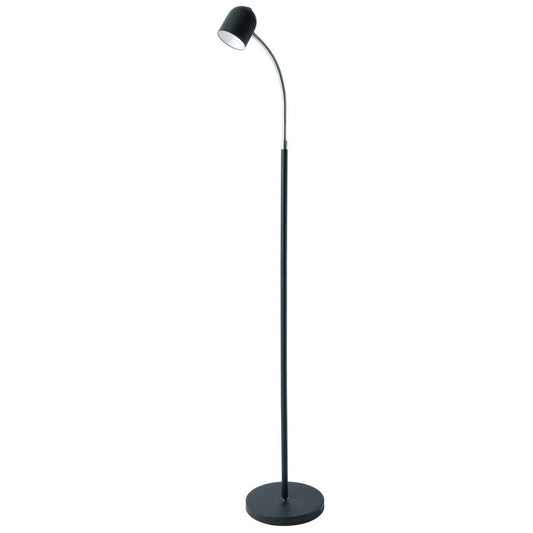 Dainolite LED Floor Lamp 5w Satin Black Finish|Lampe à pied Dainolite 5 W finition noir satiné
