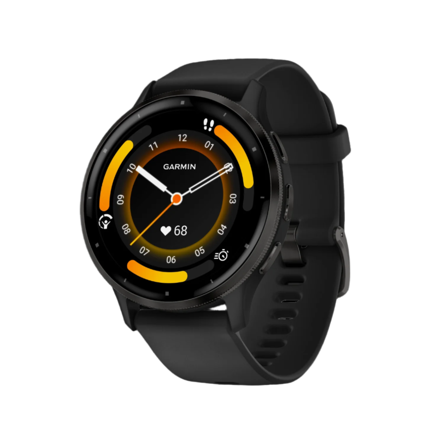 Garmin Venu® 3 Montre Intelligente Gps - Suivi De Santé Avec 14 Jours D'autonomie, 45mm - Boîtier Noir