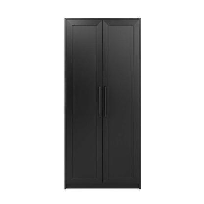 Armoire de rangement Elite Premium Home avec 5 tablettes - Noir|Armoire de rangement Elite Premium Home avec 5 tablettes - noire