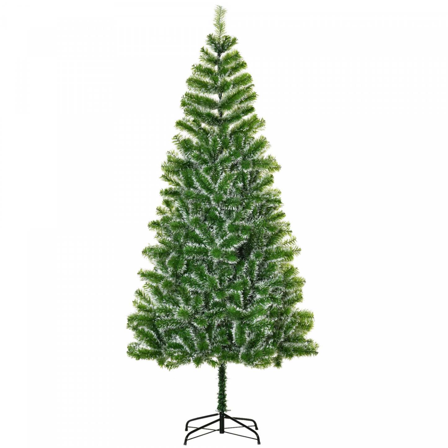 Homcom Arbre De Noel Artificiel De 7 Pieds Avec 968 Pointes|Homcom 7ft Artificial Christmas Tree With 968 Tips