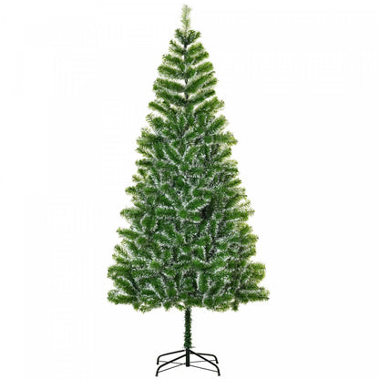 Homcom Arbre De Noel Artificiel De 7 Pieds Avec 968 Pointes|Homcom 7ft Artificial Christmas Tree With 968 Tips
