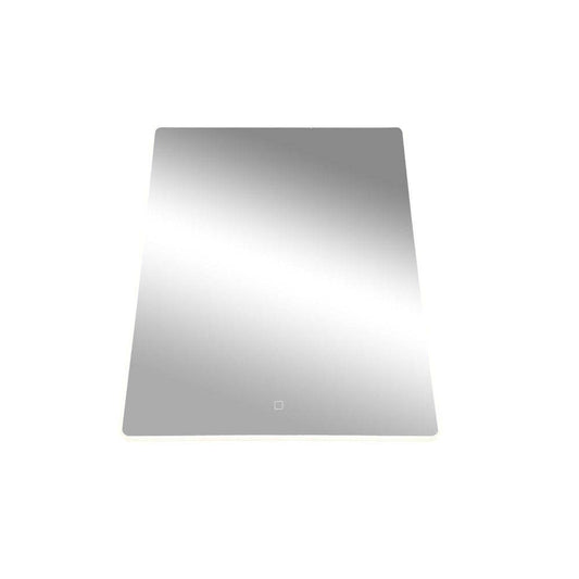 Miroir rectangulaire LED Collection Reflections 21 W - Argent|Miroir rectangulaire de la collection Reflections éclairé à DEL de 21 W - argenté