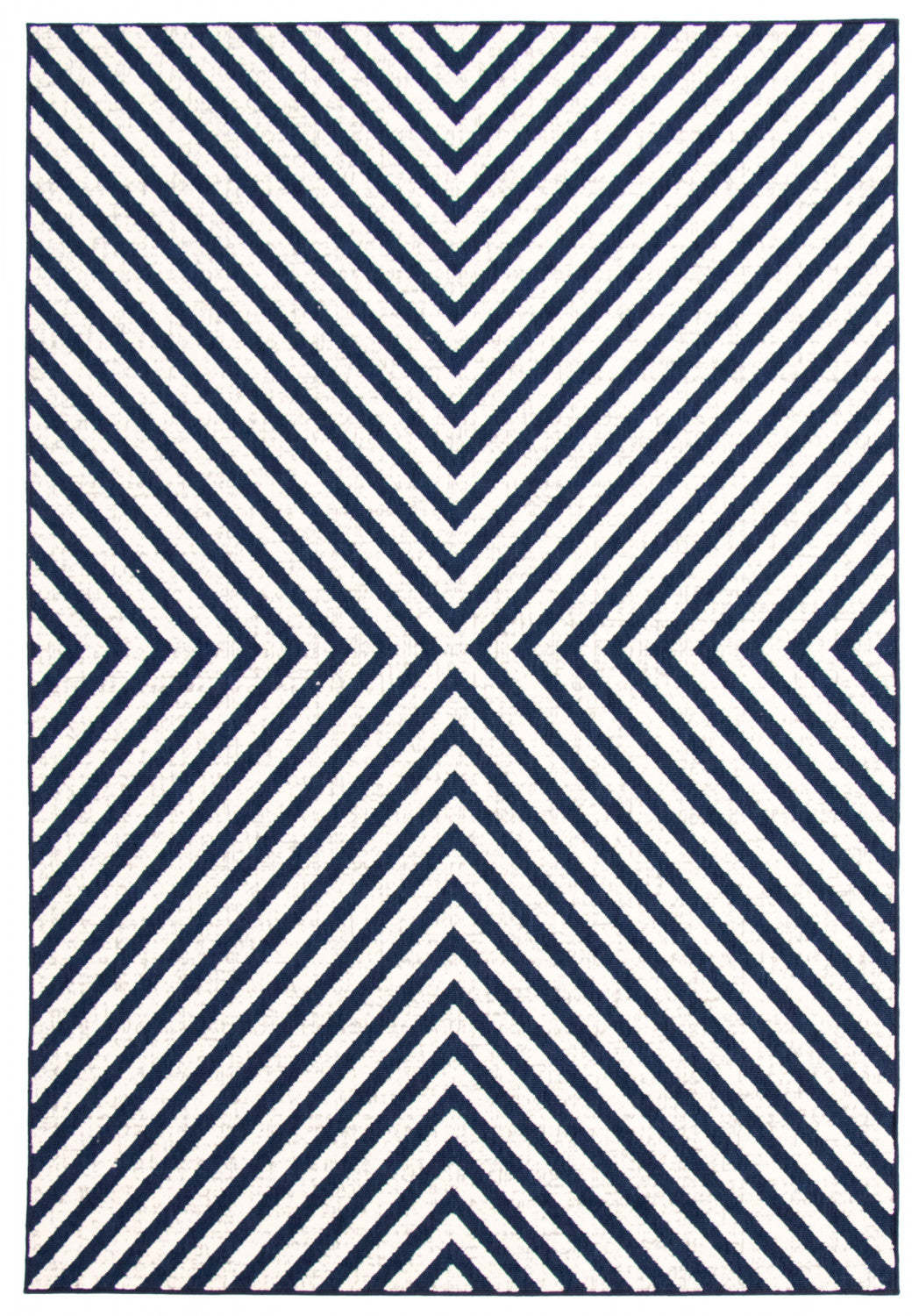 Tapis Dodie Bleu-Ivoire 6'7 x 9'6|Carpette Dodie bleueivoire 6 pi 7 po x 9 pi 6 po|D86FQY8A