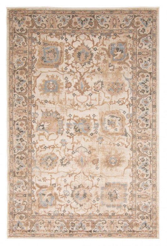 Tapis de zone Toscane ivoire - 5'0 X 8'0 | Carpette Toscane ivoire - 5 pi 0 po x 8 pi 0 po