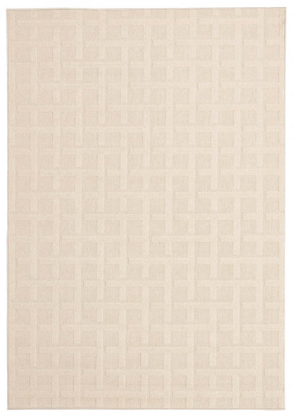 Tapis Brangane Ivoire 5'3 x 7'7|Carpette Brangane ivoire 5 pi 3 po x 7 pi 7 po|D86F6OT0