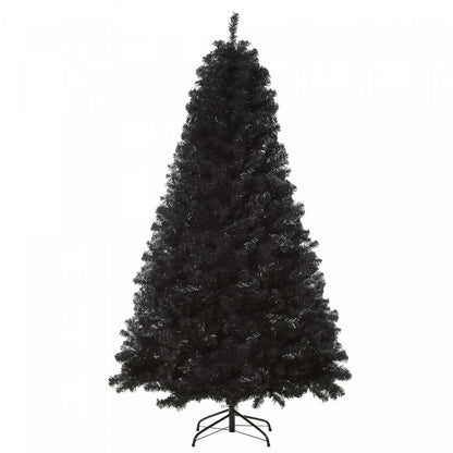 Homcom 6ft Artificial Christmas Tree With 928 Realistic Branch Tips|Homcom Arbre De Noël Artificiel De 6 Pieds 928 Branches Réalistes