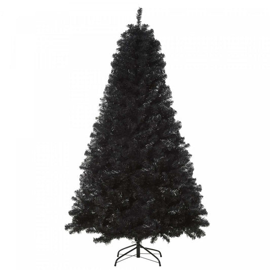 Homcom 6ft Artificial Christmas Tree With 928 Realistic Branch Tips|Homcom Arbre De Noël Artificiel De 6 Pieds 928 Branches Réalistes
