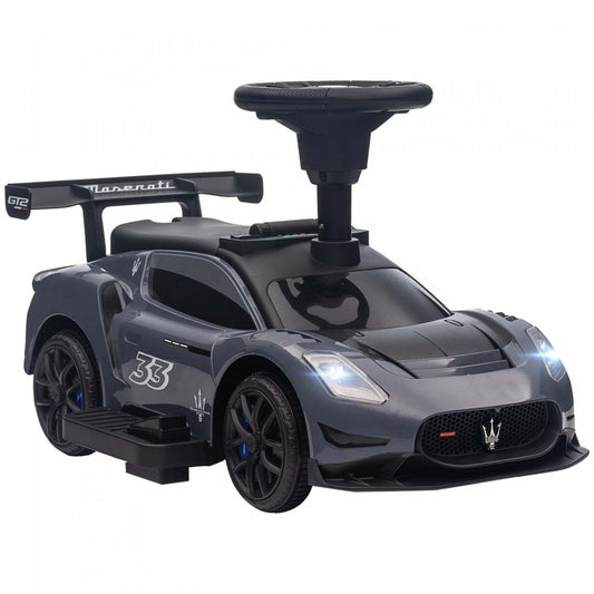 Qaba Voiture Électrique Sous Licence Maserati Gt2 6 V Pour Enfants, Alimentée Par Batterie, Avec Ran