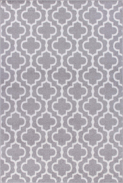 Lav Lat Grey 5x8 Area Rug|Carpette Lav grise 5 x 8|D80GBX9M