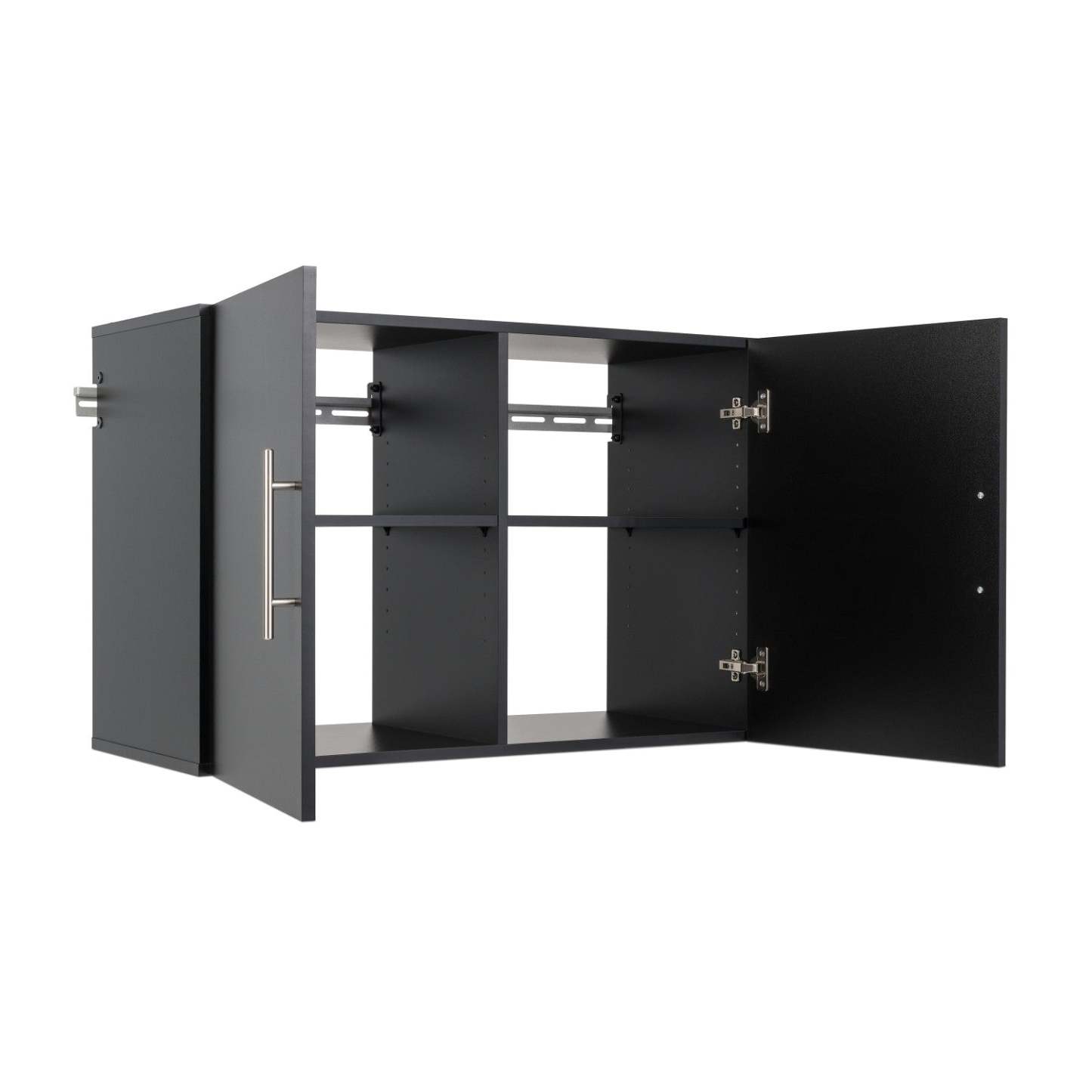 Hangups 36 Upper Storage Cabinet - Noir|Armoire supérieure de rangement HangUps de 36 po - noire