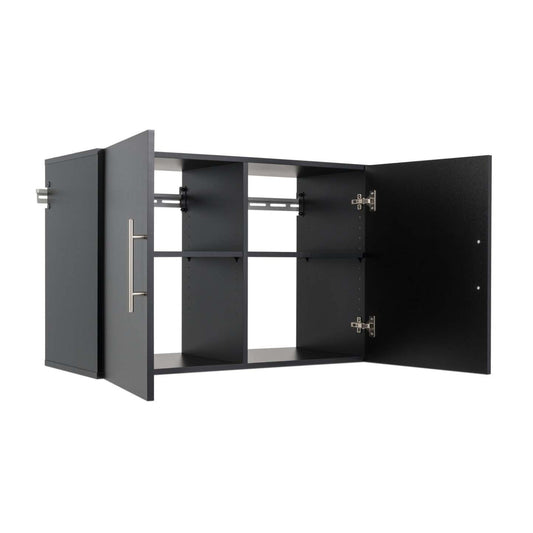Hangups 36 Upper Storage Cabinet - Noir|Armoire supérieure de rangement HangUps de 36 po - noire