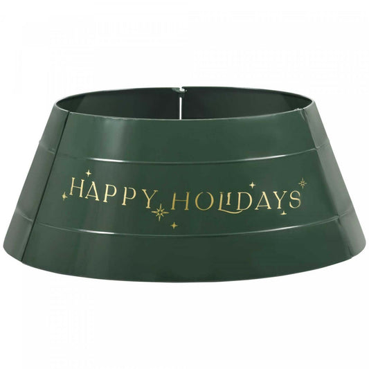 Homcom 26 Inch Christmas Tree Collar Ring, Stand Cover For Decor, Green|Homcom 26 Pouces Collier De Sapin De Noël, Housse De Support Pour Décor, Vert