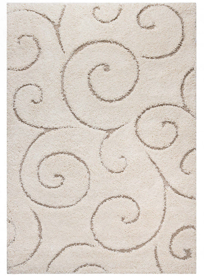 Carpette Oakville Flora crème 4 x 6