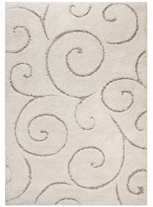 Carpette Oakville Flora crème 4 x 6