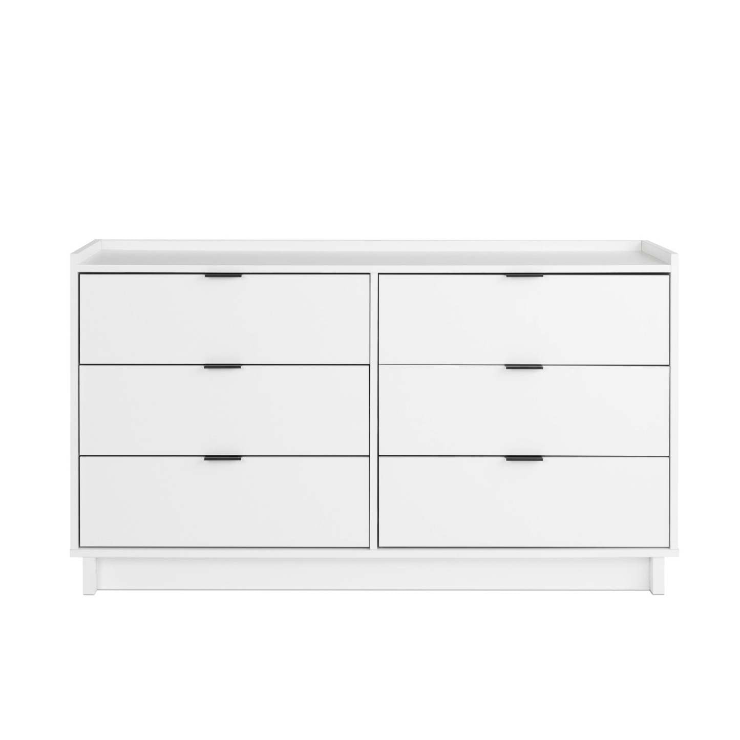 Prepac Simply Modern 52.5 6-Drawer Dresser - Blanc|Commode Simply Modern de Prepac de 52,5 po à 6 tiroirs - blanche