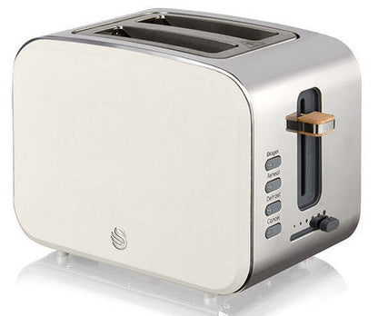 Salton Swan Nordic 2-Slice Toaster - ST14610WHTN|Grille-pain Swan à 2 tranches de style nordique - ST14610WHTN