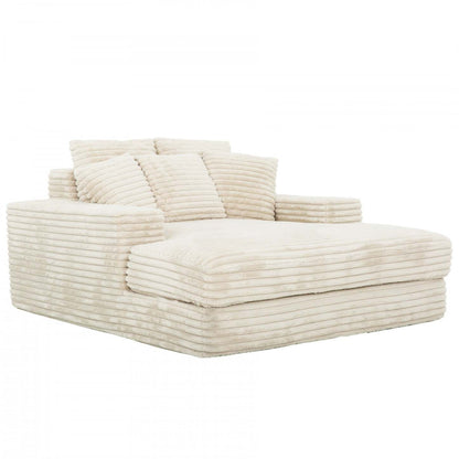 Chaise longue en mousse Sealy 68 Snug - Beige | Fauteuil long Snug de Sealy de 68 po avec mousse - beige