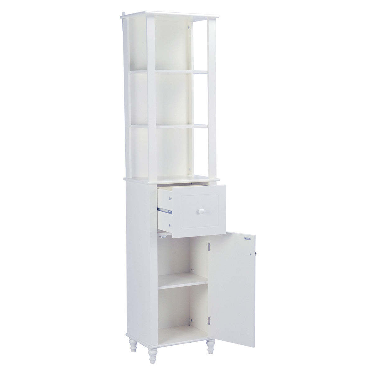 Signa II Storage Accent Cabinet - Blanc|Armoire décorative de rangement Signa II - blanche