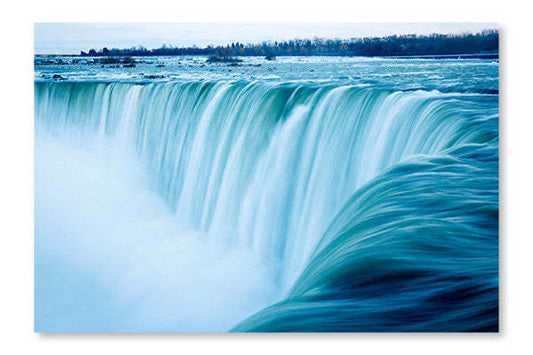 Cadre d’art mural et panneau en tissu Niagara Falls 16x24| Niagara Falls 16 po x 24 po : Cadre d'art mural et panneau de tissu|D44GH7GB
