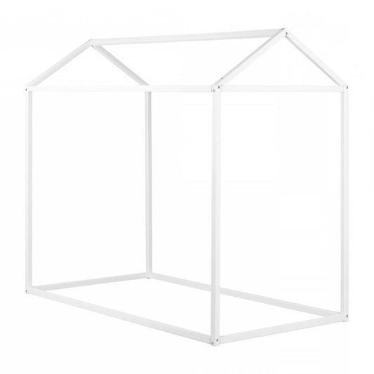 Lit double Sweedi - Blanc pur | Sweedi Maison de Lit Simple - Blanc solide | D83GDZPB