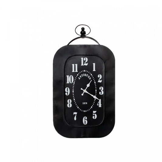 Zedd Metal Rectangular Clock|Horloge rectangulaire Zedd en métal