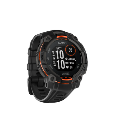 Garmin Instinct 3 Montre Connectée GPS 45 Mm - Spécifications Militaires Robustes 810, Solaire, Boussole, Altimètre Barométrique