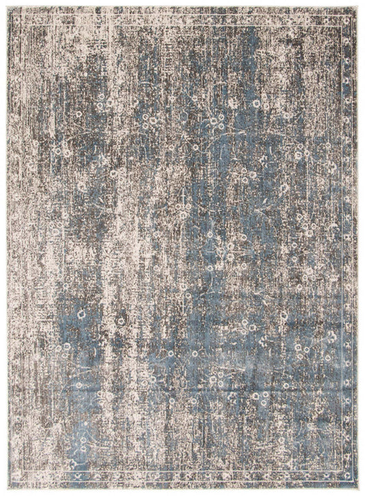 Tapis Dayna Bleu, Gris 6'7 X 9'6 Tapis|Carpette Dayna bleuegrise 6 pi 7 po x 9 pi 6 po