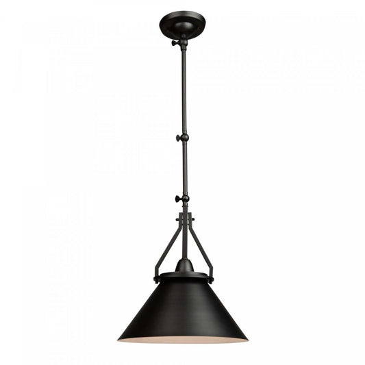 Brydon 1-Light Black Wall Sconce Pendant|Applique murale suspendue noire Brydon à 1 ampoule|D06H52AX