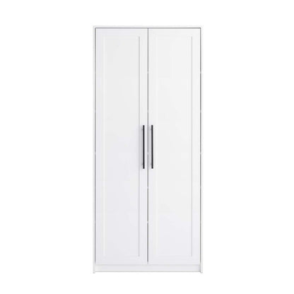 Elite Premium Home Accent Armoire de rangement avec 5 tablettes - Blanc|Armoire d'appoint de rangement Elite Premium Home avec 5 tablettes - blanche
