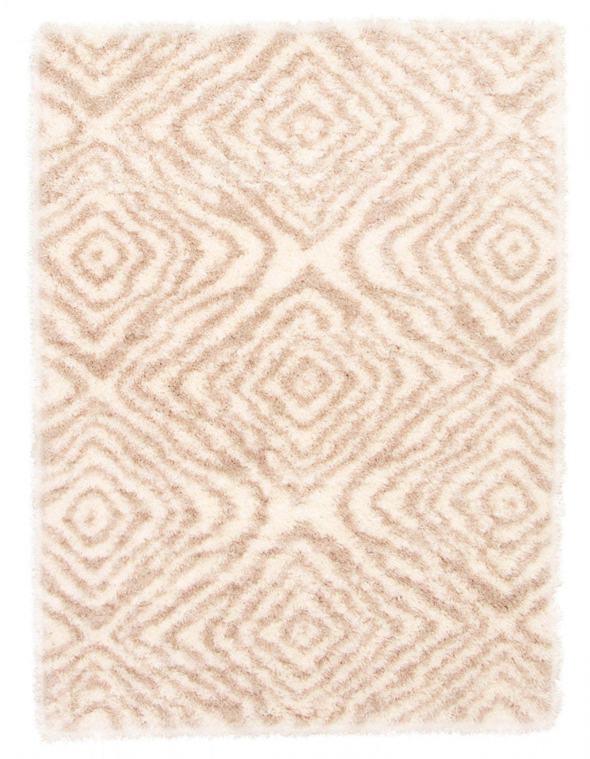 Tapis Agalia Abstract ivoire-beige - 190 x 290 cm | D29U1LYB