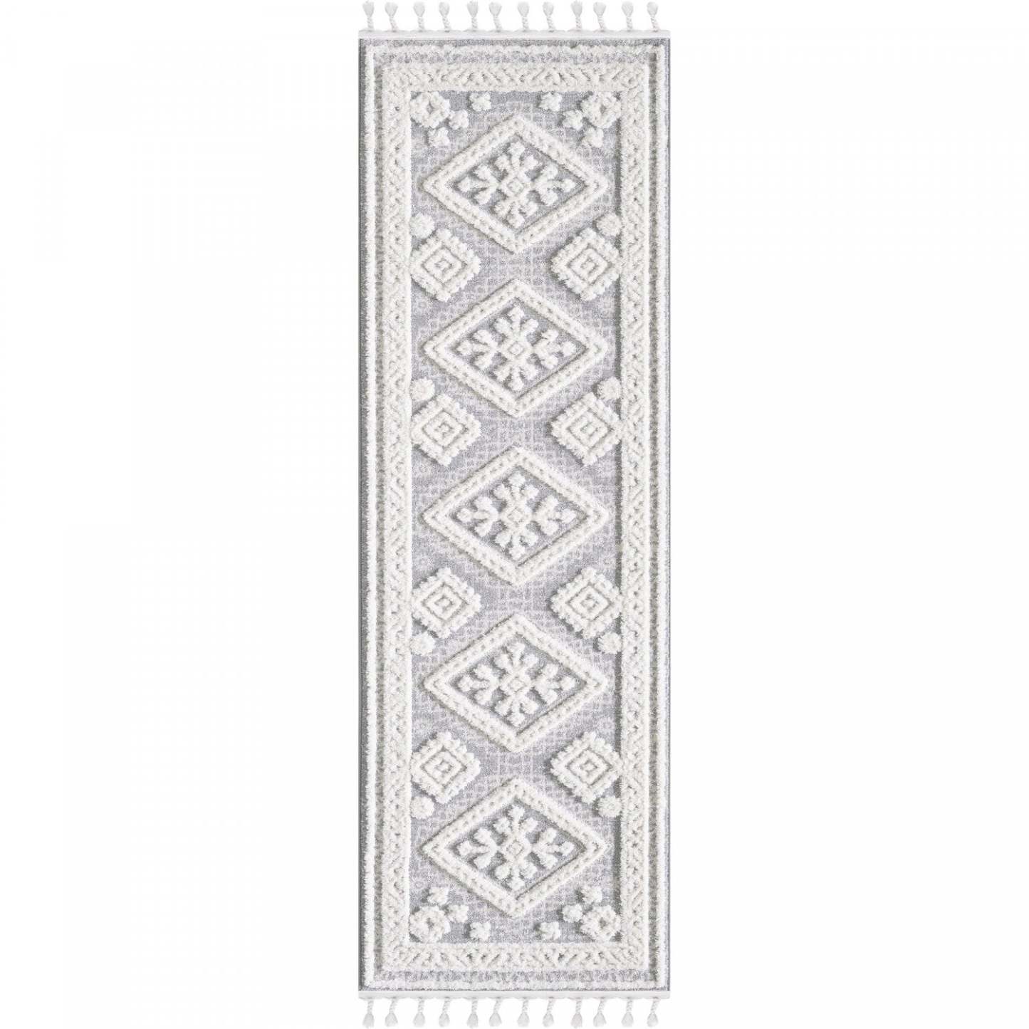 Quinto Westerner Shag Area Rug - 2'7 x 8'|Tapis à poil long Quinto Westerner - 2 pi 7 po x 8 pi