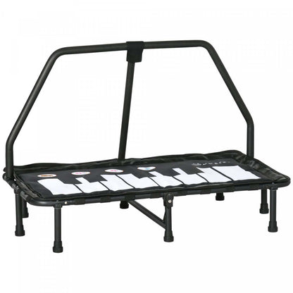 Soozier Trampoline Pour Enfants Avec Fonction Musicale Cadre En Acier Intérieur Rebondisseur Âge 3 À 8 Ans|Outsunny Trampoline Pour Enfants Avec Fonction Musicale Cadre En Acier Intérieur Rebond Âge 3 À 6 Ans
