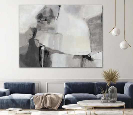 Œuvre d'art murale géante « Black Rover » 72 x 54