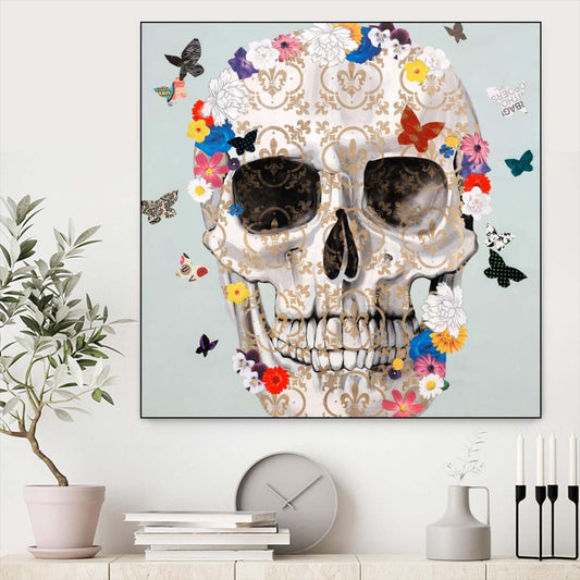 Party Favor Canvas Framed Black 20x20 Wall Art|Œuvre d'art murale sur toile encadrée noire « Party Favor » 20 x 20
