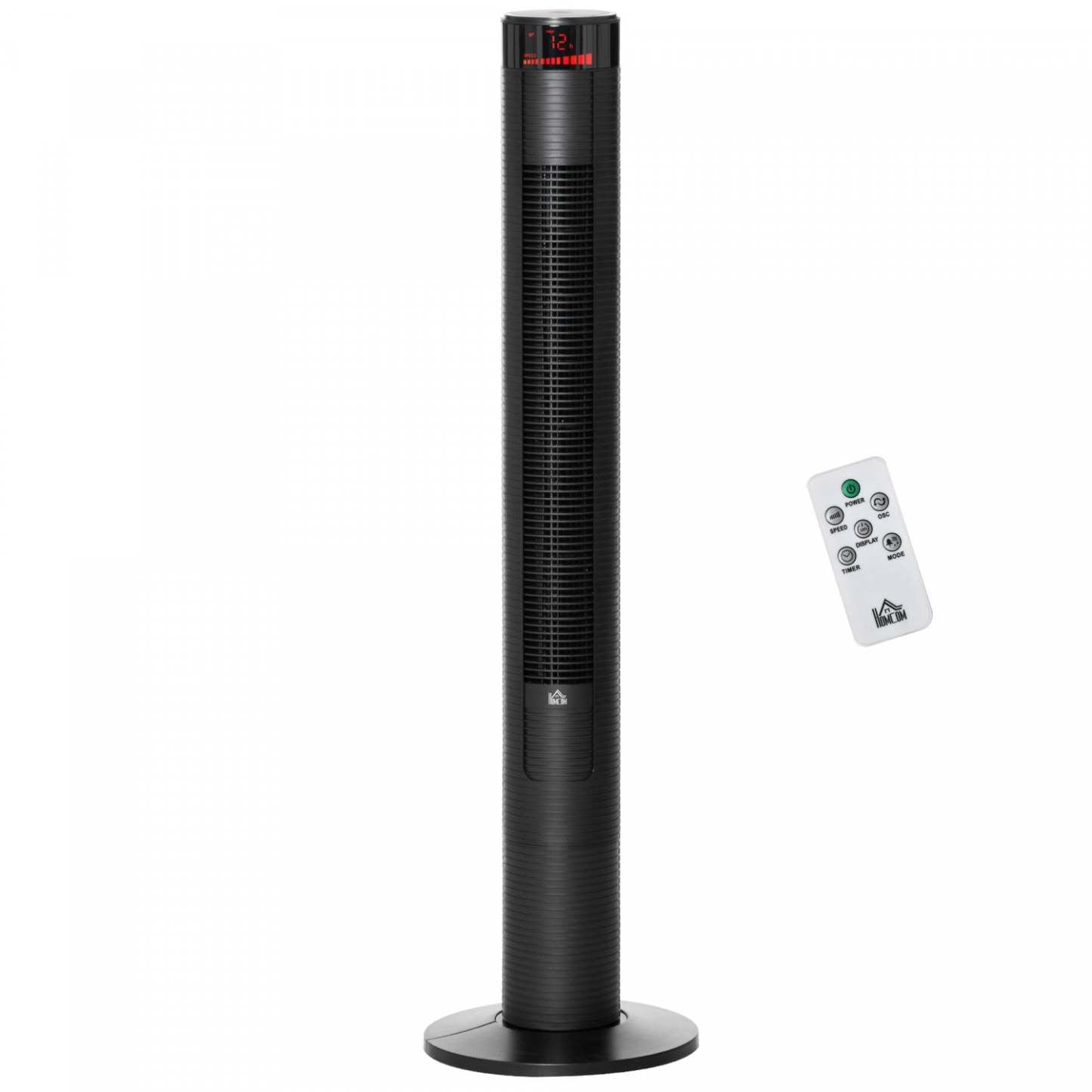 Homcom Ventilateur Tour De 46 Po Avec 4 Modes De Vent Et 3 Vitesses|Homcom 46 Tower Fan With 4 Wind Modes And 3 Speeds