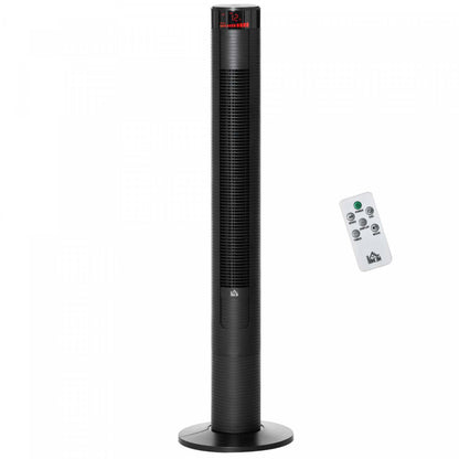 Homcom Ventilateur Tour De 46 Po Avec 4 Modes De Vent Et 3 Vitesses|Homcom 46 Tower Fan With 4 Wind Modes And 3 Speeds