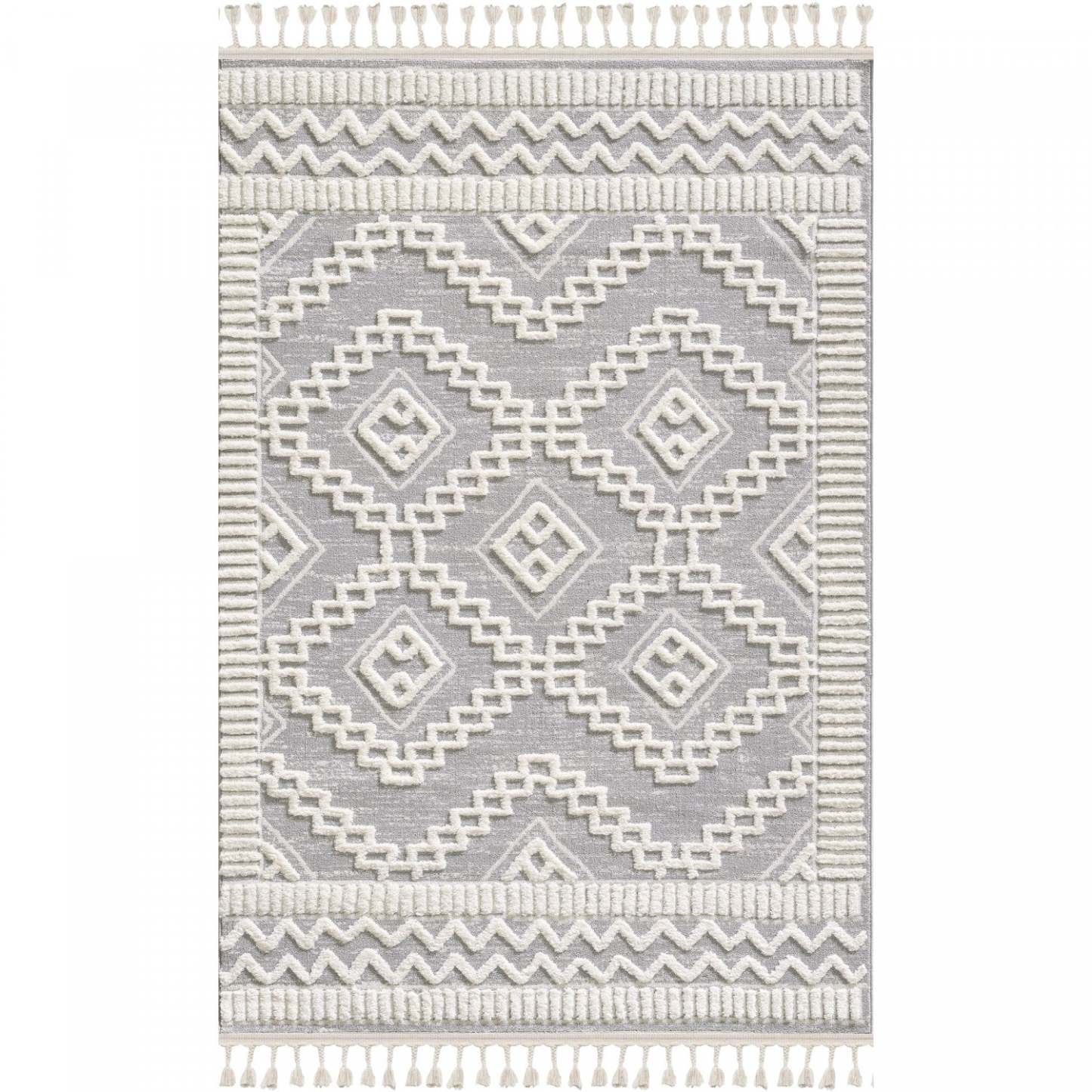 Quinto Marocain Quatro Shag Area Rug - 7'7 x 10'|Carpette à poil long Quinto Marocain Quatro - 7 pi 7 po x 10 pi