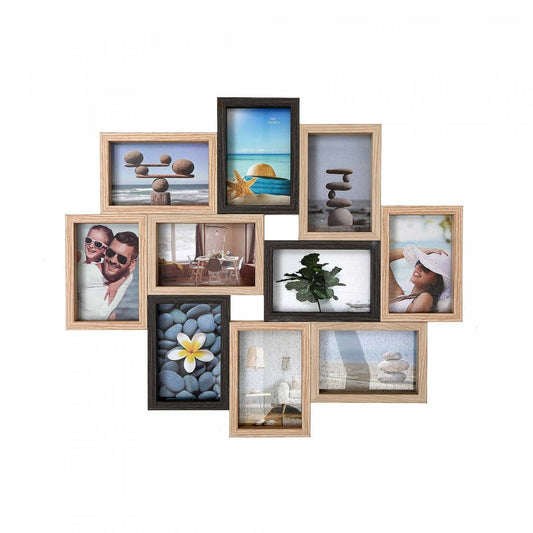 Cadre Collage Métropolitain 10 - 4 x 6 Frames|Cadres photo collage métropolitain, 10 cadres 4 x 6