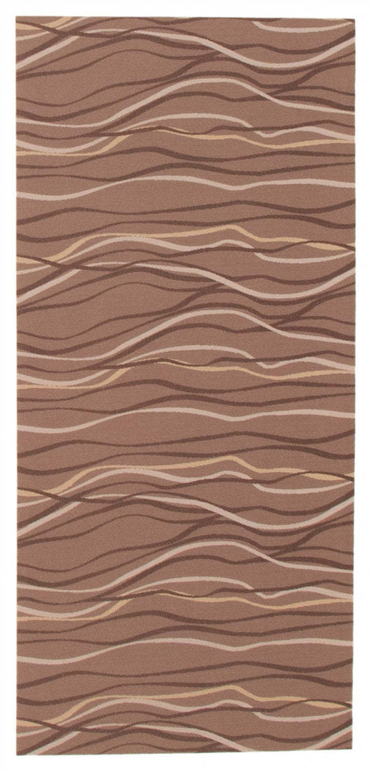 Tapis Bellezza brun 2'2 x 5'0 - S de 2|Tapis Bellezza brun 2 pi 2 po x 5 pi 0 po - Ensemble de 2|D27Q9WKZ