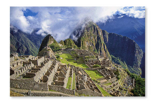 Sanctuaire historique de Machu Picchu – Pérou 16 x 24 cadre mural et panneau en tissu | Sanctuaire Historique De Machu Picchu - Pérou 16 po x 24 po : Cadre d'art mural et panneau de tissu|D44GCVKJ