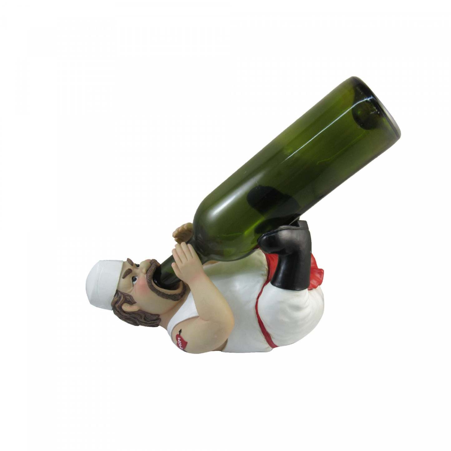 Redneck Chef Wine Bottle Holder|Porte-bouteille de vin chef rustre