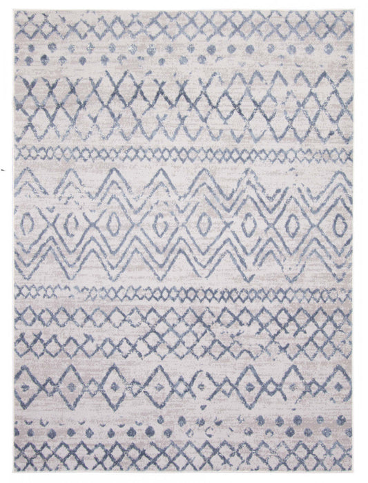 Dita Blue Area Rug - 5'3 X 7'3 |Tapis Dita bleu - 5 pi 3 po x 7 pi 3 po