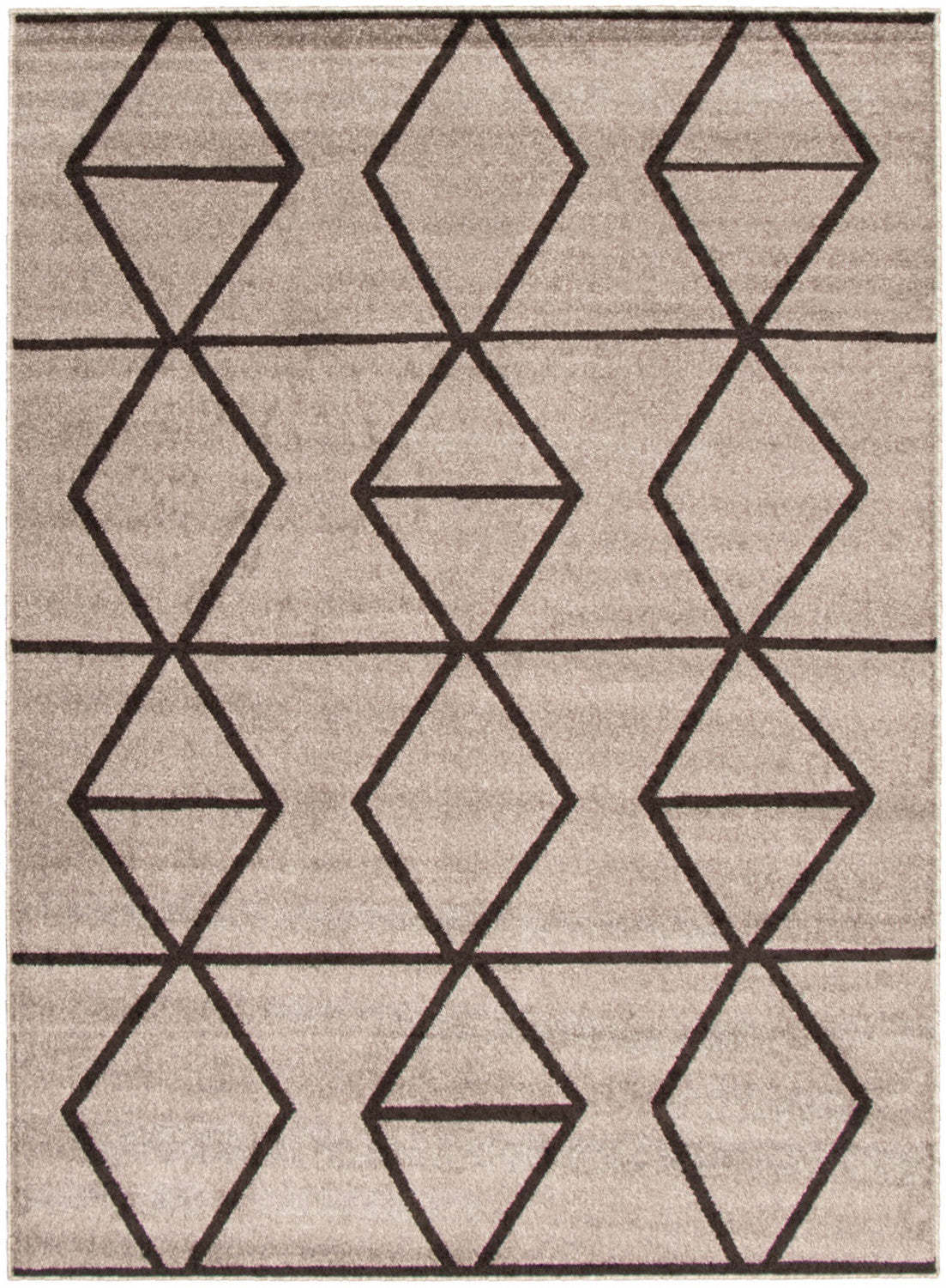 Tapis Anandi gris-brun - 2,39 m x 3,10 m | D2C4OJSZ