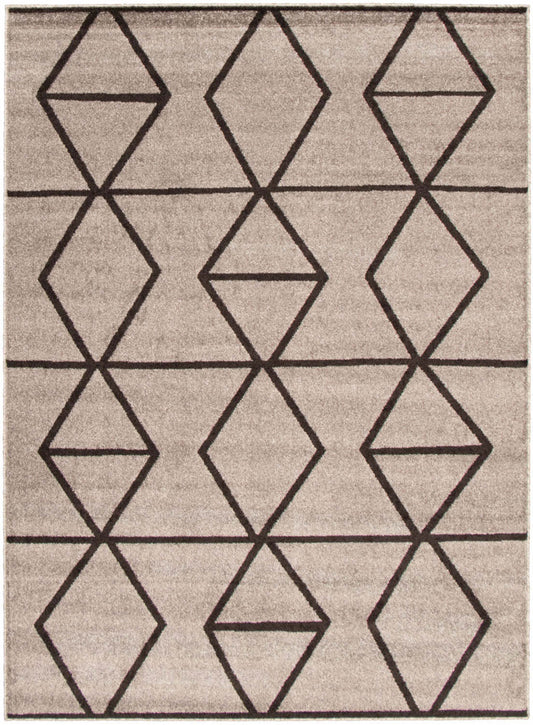 Tapis Anandi gris-brun - 2,39 m x 3,10 m | D2C4OJSZ