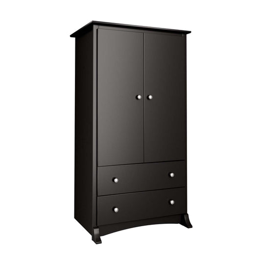 Armoires Sonoma à 2 portes - Noir | Sonoma Armoires A 2 Portes – Noir